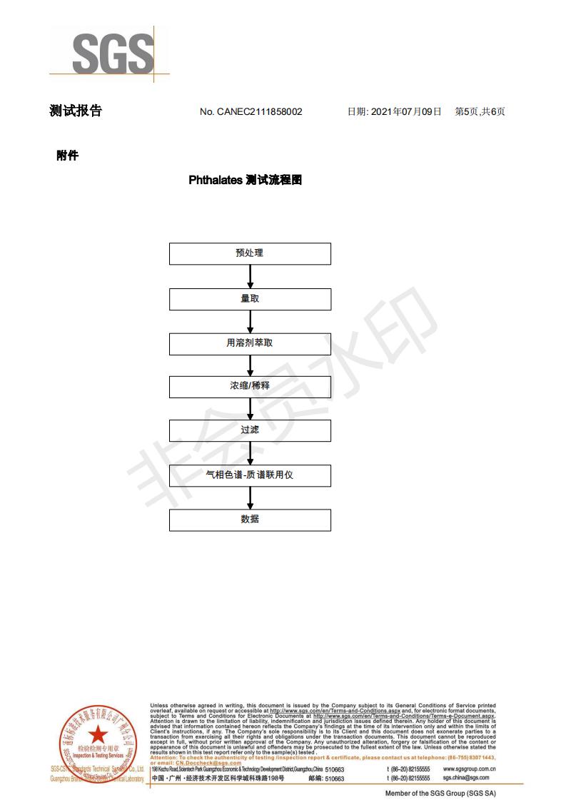 ROHS2.0纏繞膜SGS檢測(cè)報(bào)告5